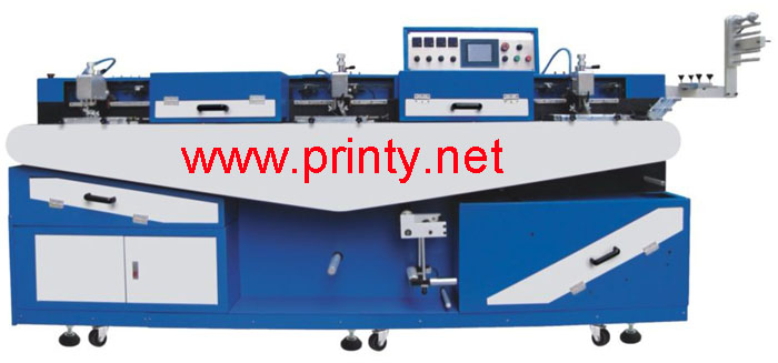 1~5 Color Mini Ribbon Screen Printing Machine,Fully Automatic Ribbon Screen Printer Machine,Fabric Satin Tape Belt Silk Screen Printing Equipment