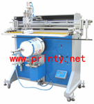 Barrel Screen Printer | Semi Automatic Container Screen Printer Machine | Pneumatic Flat Round Cylindrical Bucket screen printing machine